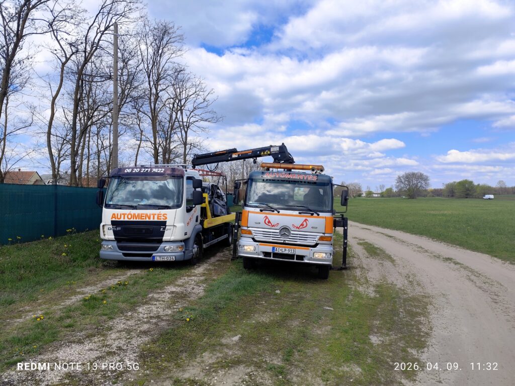 Elektromos autó mentése: ..... 2 Darus autómentő 0-24, gyors indulással Budapesten és Pest megyében!